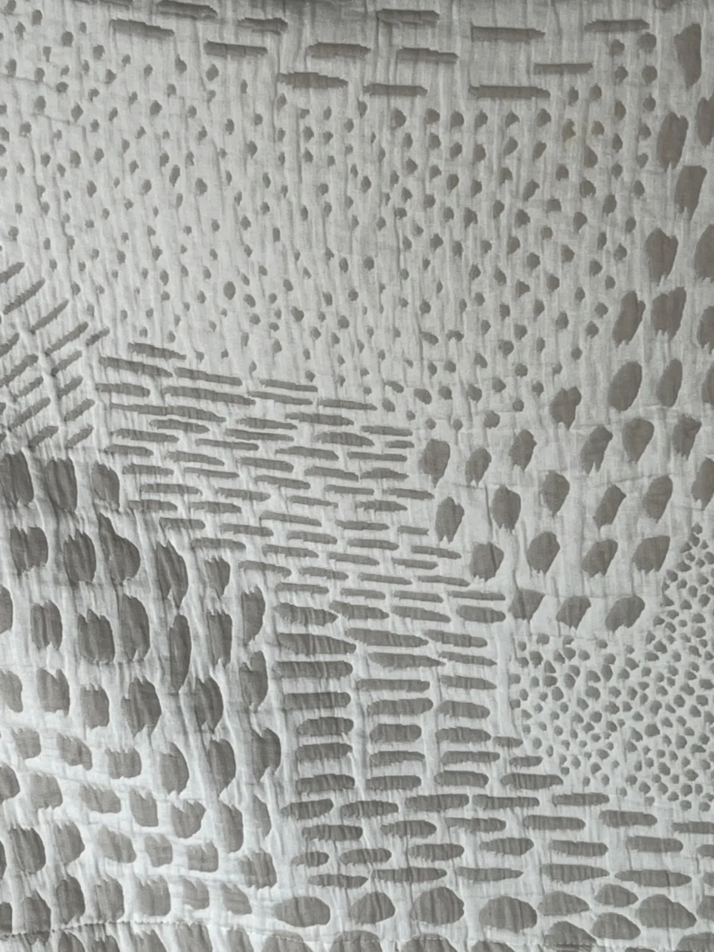 WEST ELM Organic Cotton Queen Coverlet